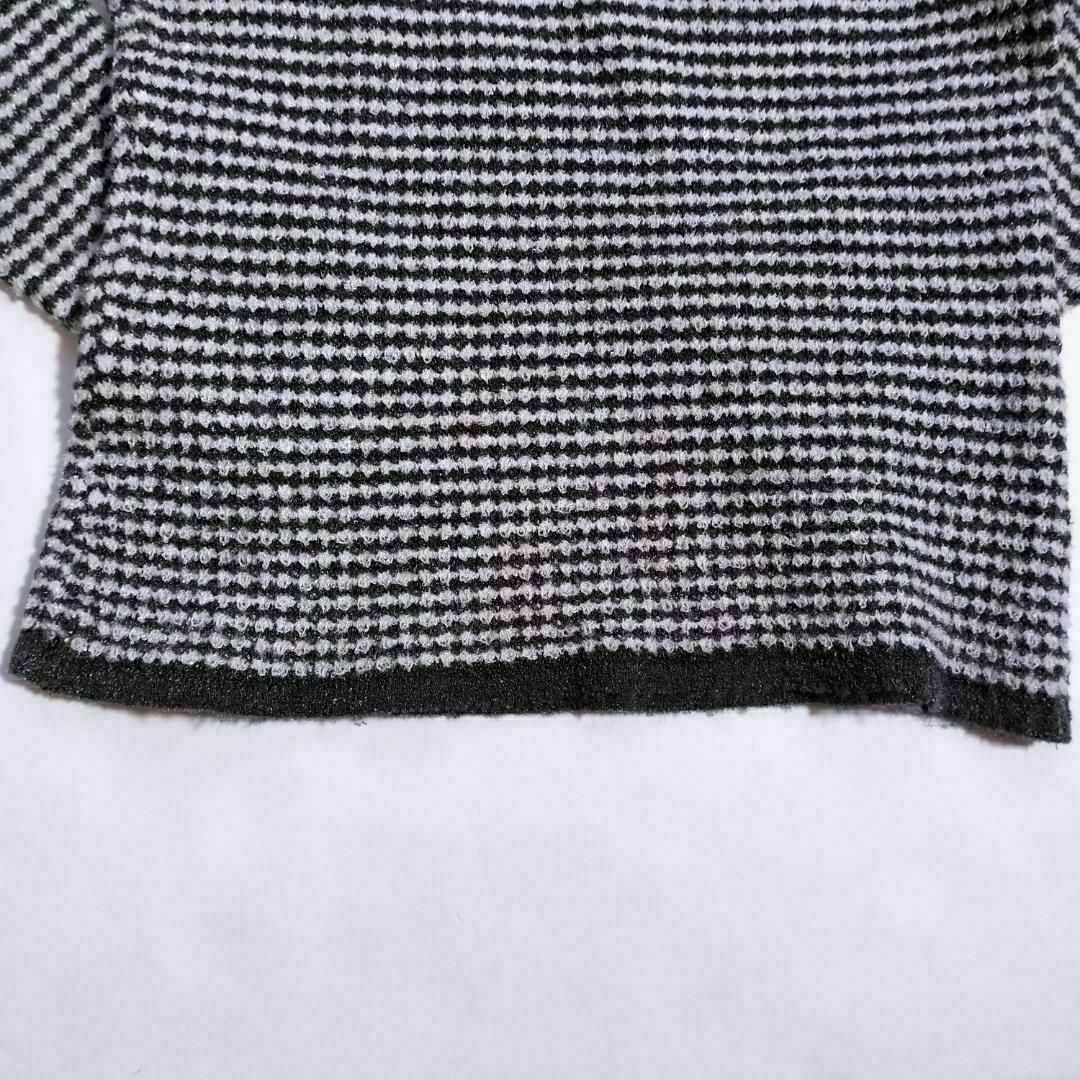 Equo　エクオ　ニット　セーター　千鳥格子 レディースのトップス(ニット/セーター)の商品写真
