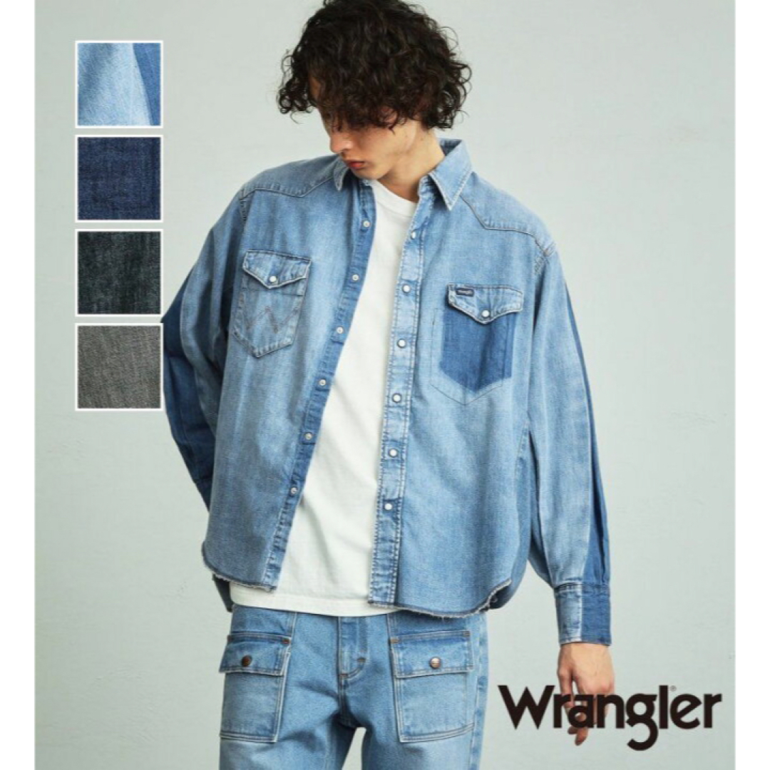 Wrangler(ラングラー)のWrangler US ORIGINALS/127MW リメイクデニムシャツ メンズのトップス(シャツ)の商品写真