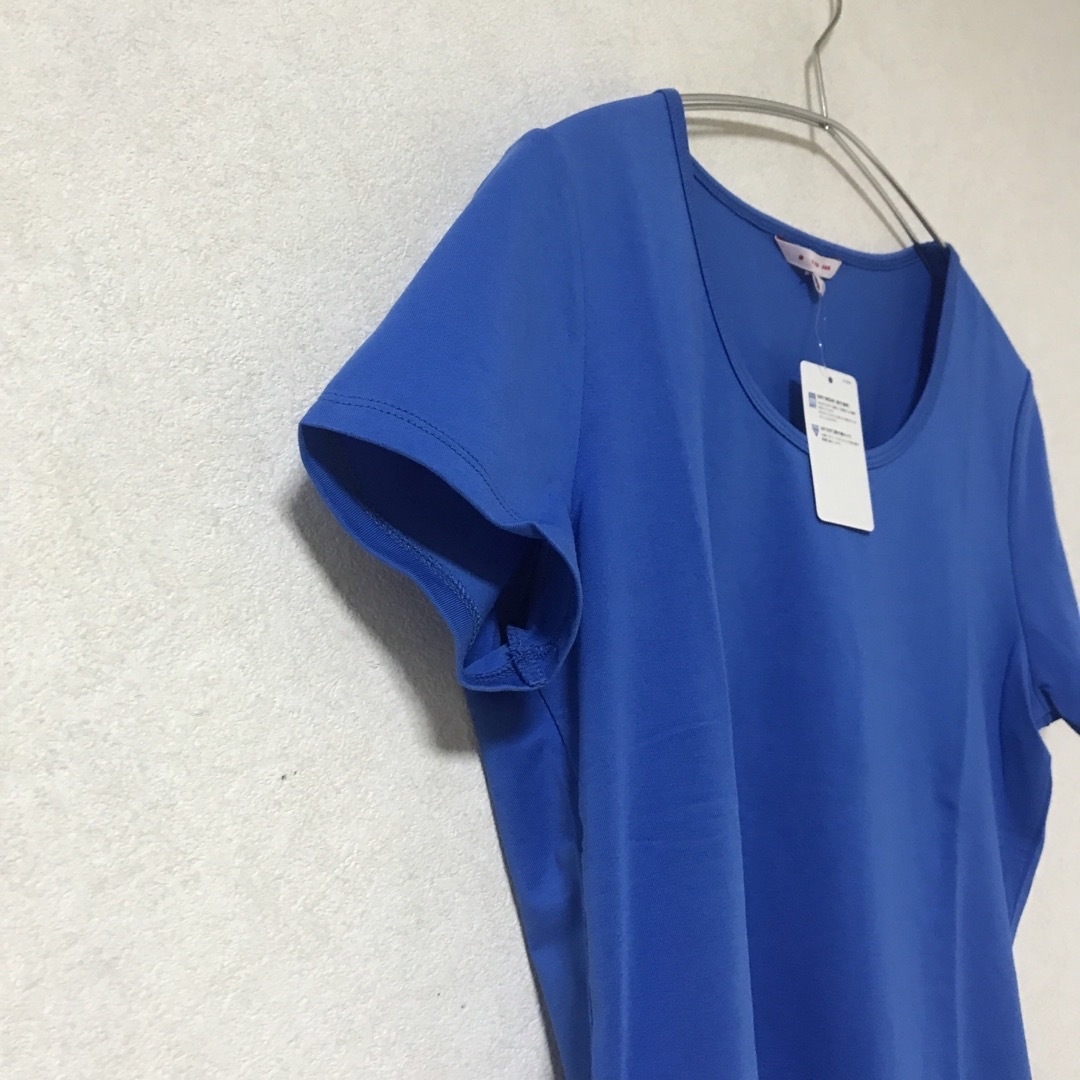 UNIQLO(ユニクロ)の未使用タグ付き　ユニクロUNIQLO DRY Tシャツ　レディース　Mサイズ レディースのトップス(Tシャツ(半袖/袖なし))の商品写真