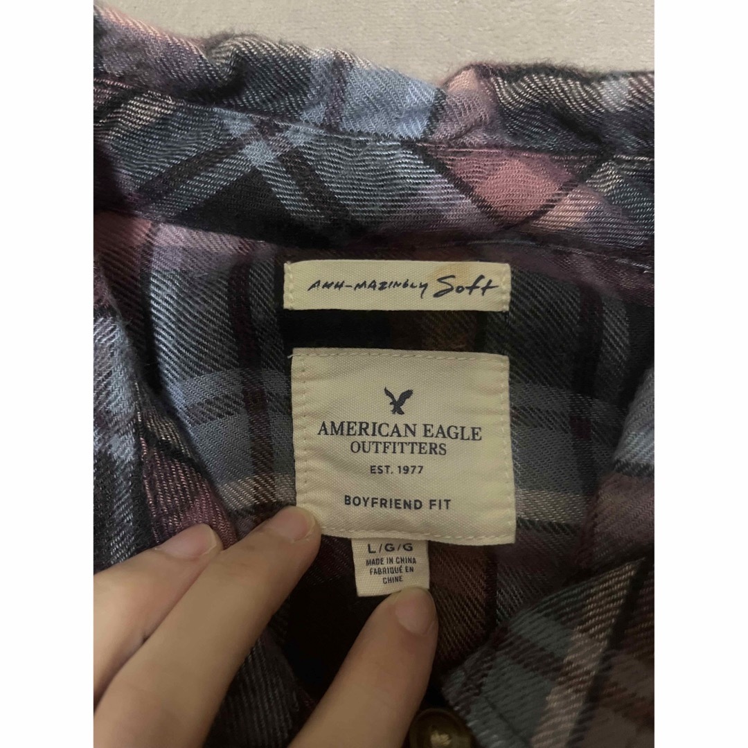 American Eagle(アメリカンイーグル)のAMERICAN EAGLE チェックシャツ メンズのトップス(シャツ)の商品写真