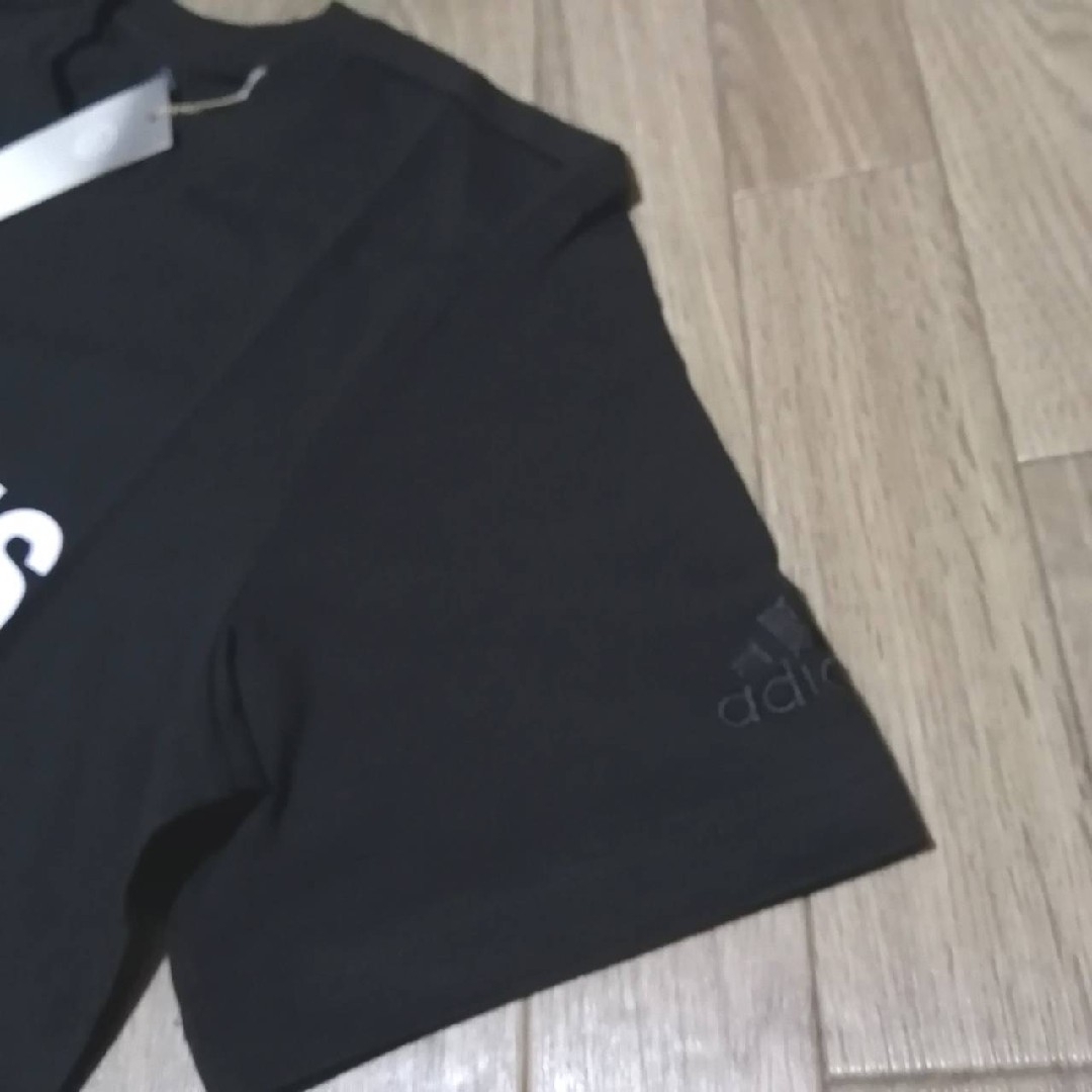 adidas(アディダス)の【大人気残りわずか】新品　アディダス　メンズ　上下セット　Tシャツ　ジャージ　黒 メンズのトップス(その他)の商品写真