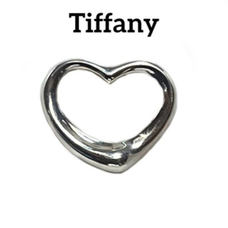 ティファニー(Tiffany & Co.)のTiffanyオープンハートトップ(ネックレス)