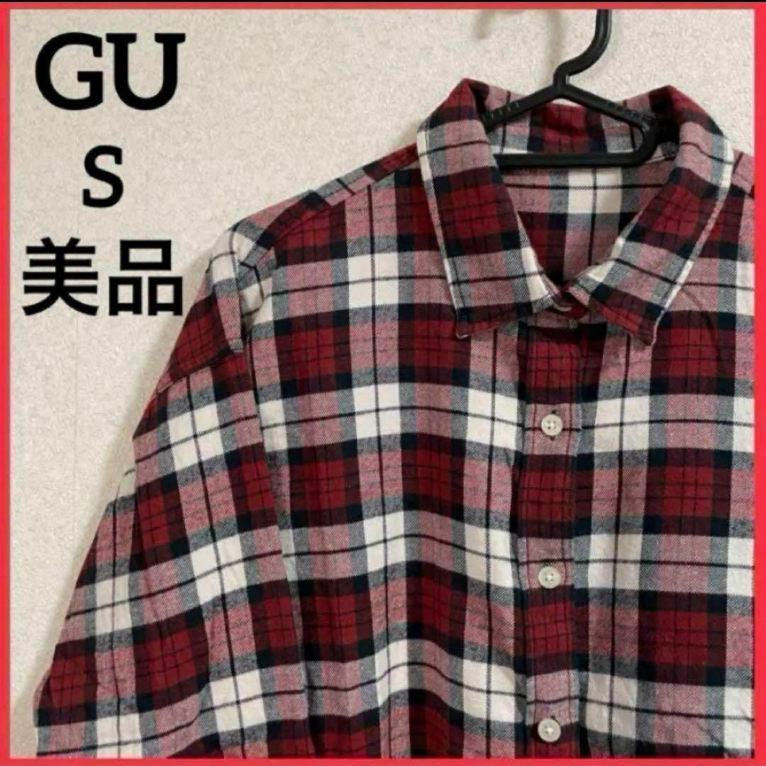 GU(ジーユー)の【大人気】GU ネルシャツ チェックシャツ 長袖シャツ カジュアルシャツ 総柄 レディースのトップス(シャツ/ブラウス(長袖/七分))の商品写真