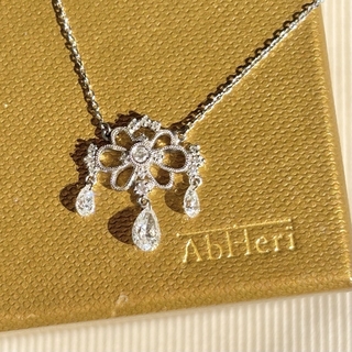 AbHeri - アベリ Abheri レーザーホールダイヤモンド ネックレス