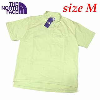 THE NORTH FACE - 新品　Mサイズ　ノースフェイス パープルレーベル　ポロシャツ　グリーン