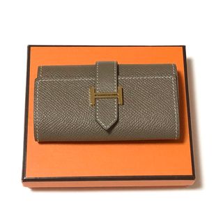 Hermes - 未使用☆エルメス　キーケース　ベアン エトゥープ　ゴールド金具　財布　鍵