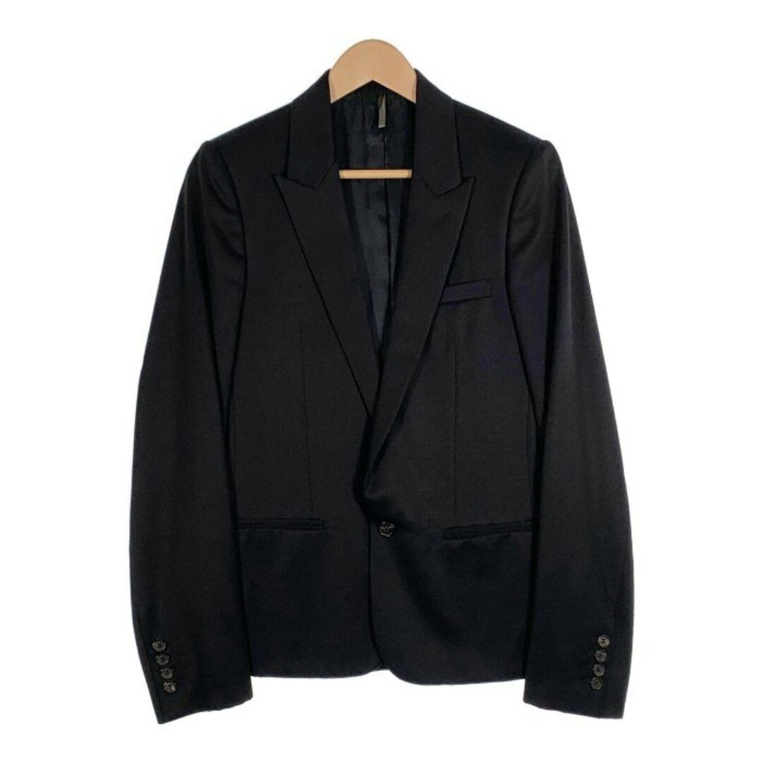 Dior Homme ディオールオム 05AW チューブジャケット 1B テーラード ブラック ウール 5EH1021883 Size 44 メンズのジャケット/アウター(その他)の商品写真