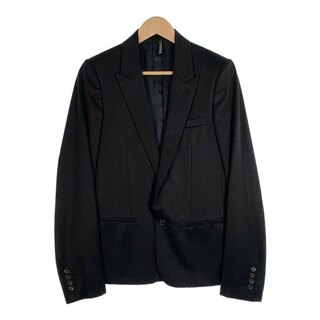 Dior Homme ディオールオム 05AW チューブジャケット 1B テーラード ブラック ウール 5EH1021883 Size 44(その他)
