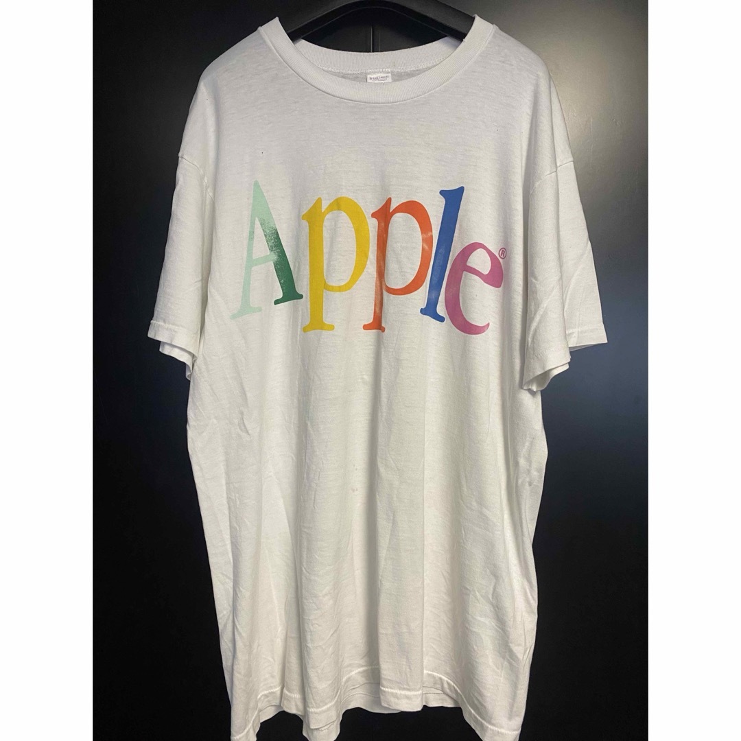 激レア 90'S 当時物 Apple 企業Tシャツ ヴィンテージ XL USA製 メンズのトップス(Tシャツ/カットソー(半袖/袖なし))の商品写真