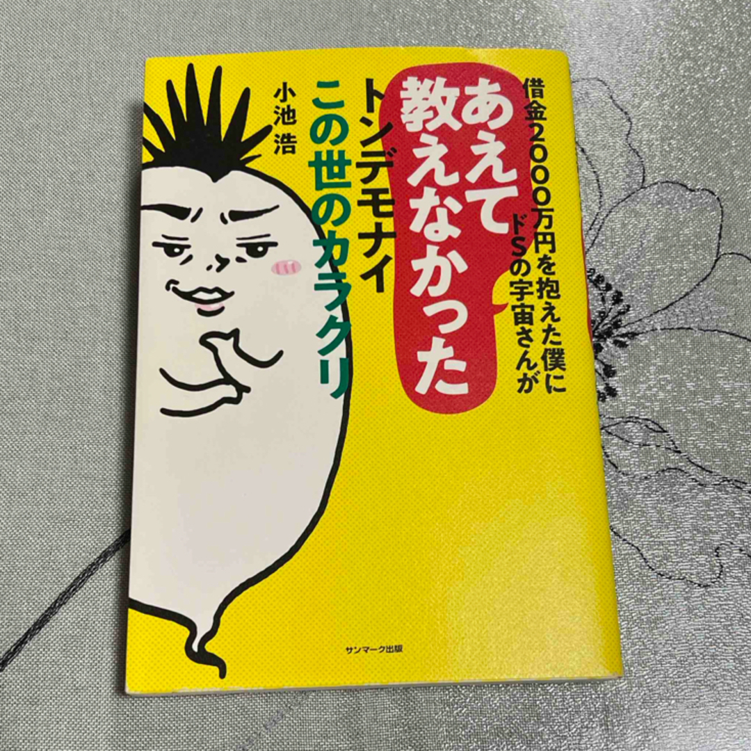 サンマーク出版(サンマークシュッパン)の借金２０００万円を抱えた僕にドＳの宇宙さんがあえて教えなかったトンデモナイこの世 エンタメ/ホビーの本(文学/小説)の商品写真