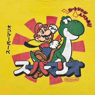 ニンテンドウ(任天堂)の00s super mario Tシャツ　スーパーマリオ　ゲーム　キャラクター(Tシャツ/カットソー(半袖/袖なし))