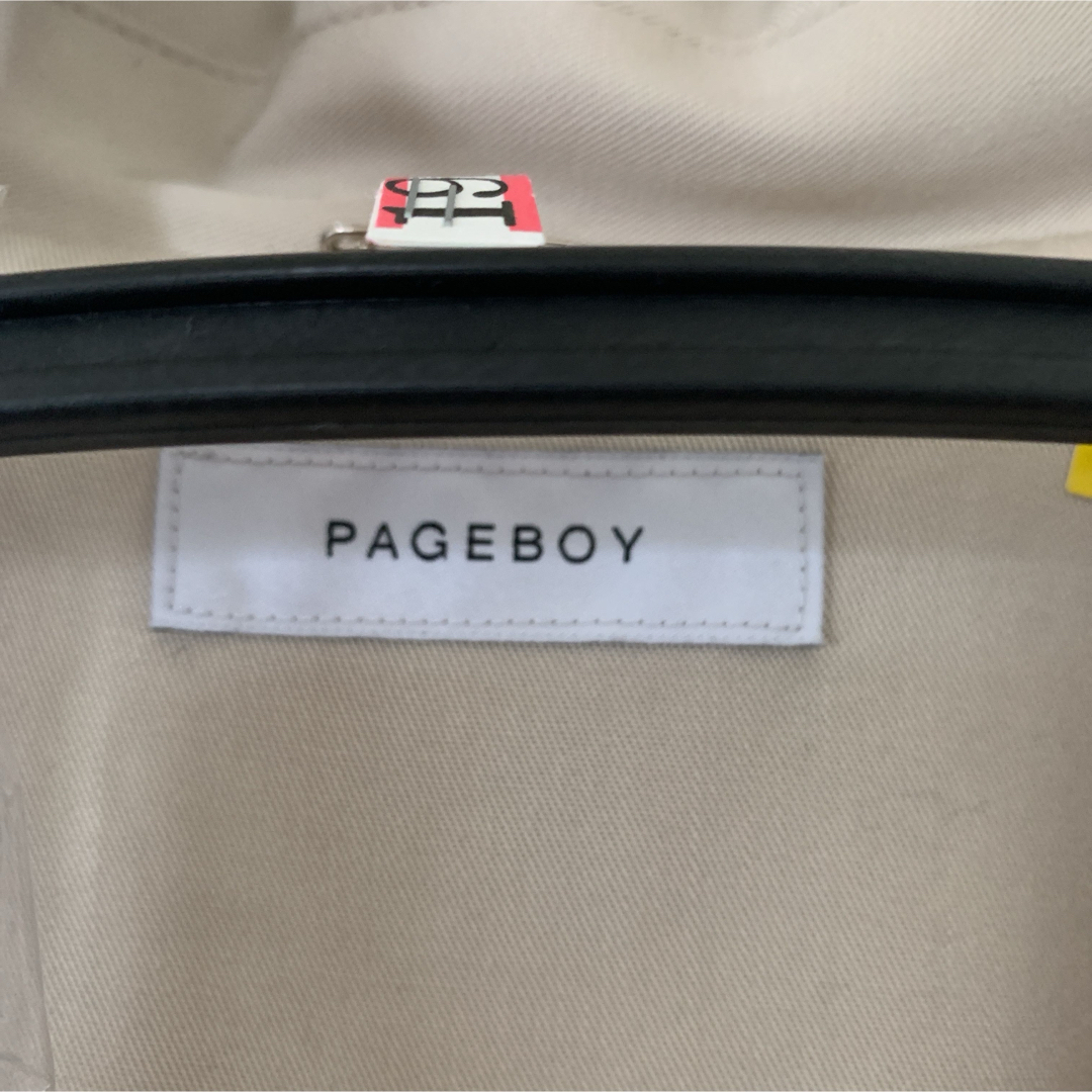 PAGEBOY(ページボーイ)の《PAGEBOY》テンセルスマートトレンチコート トレンチ エクリュ Mサイズ レディースのジャケット/アウター(トレンチコート)の商品写真