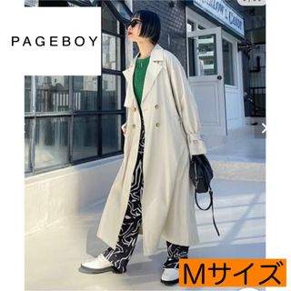 《PAGEBOY》テンセルスマートトレンチコート トレンチ エクリュ Mサイズ