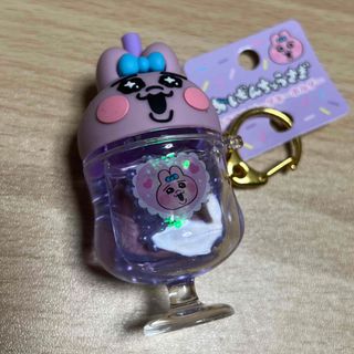 オパンチュウサギ(おぱんちゅうさぎ)のおぱんちゅうさぎ　カラフルソーダキーホルダー　紫（グレープ）(キャラクターグッズ)