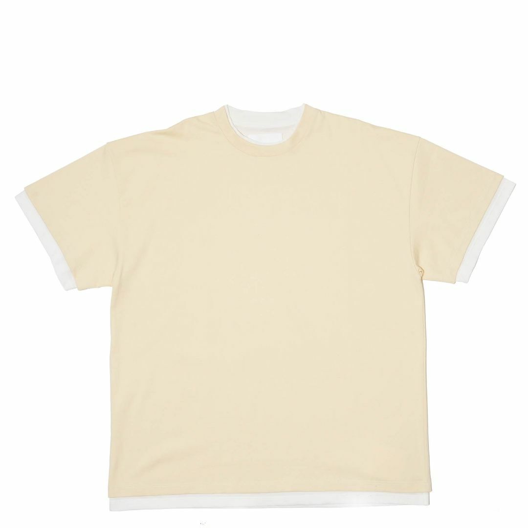 Jil Sander(ジルサンダー)の新品 JIL SANDER ダブル レイヤー Tシャツ メンズのトップス(Tシャツ/カットソー(半袖/袖なし))の商品写真