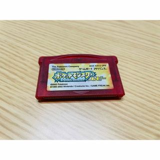 ゲームボーイアドバンス(ゲームボーイアドバンス)のポケットモンスター　ルビー(家庭用ゲームソフト)