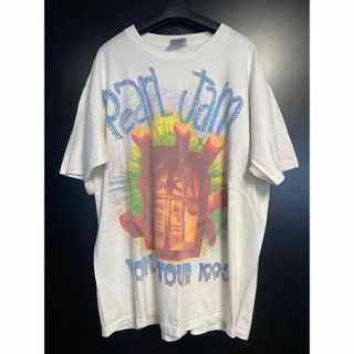 激レア90'S PEARL JAM Tシャツ ヴィンテージ サイズXL USA製(Tシャツ/カットソー(半袖/袖なし))