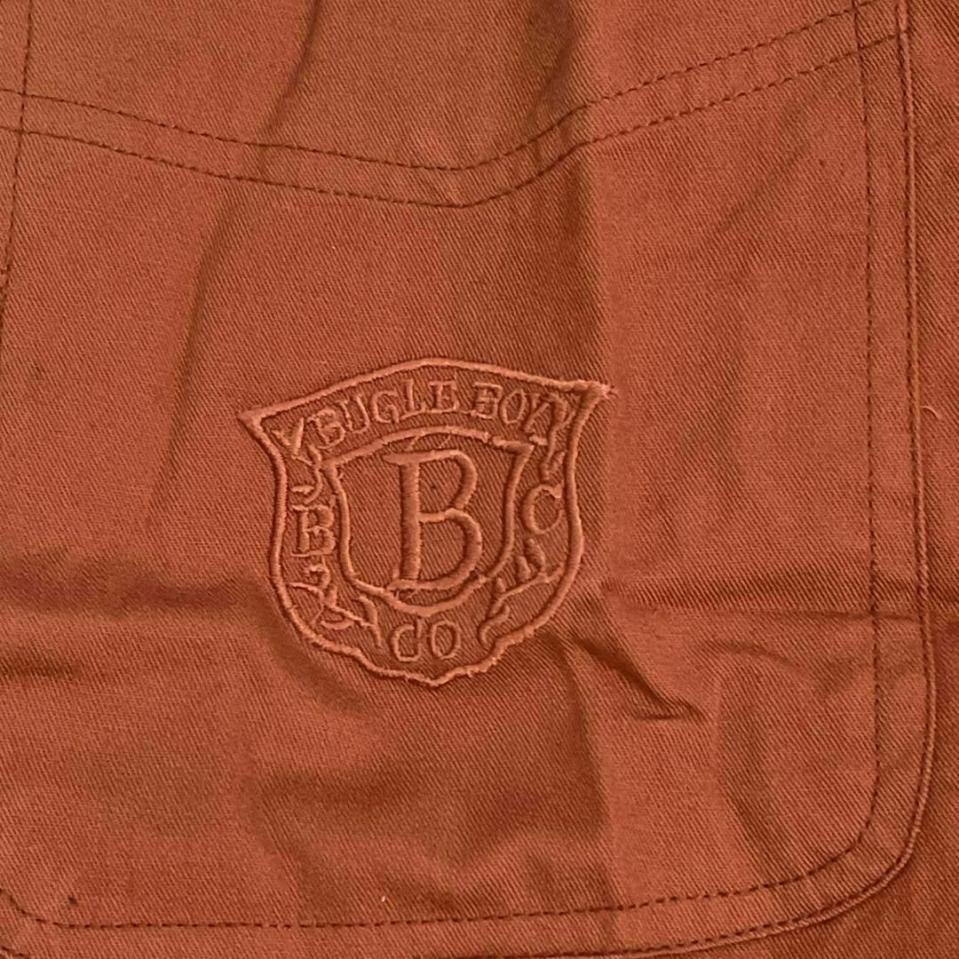 デッドストックUS古着 BugleBoy BD長袖シャツ ロゴ刺繍 i88 メンズのトップス(シャツ)の商品写真