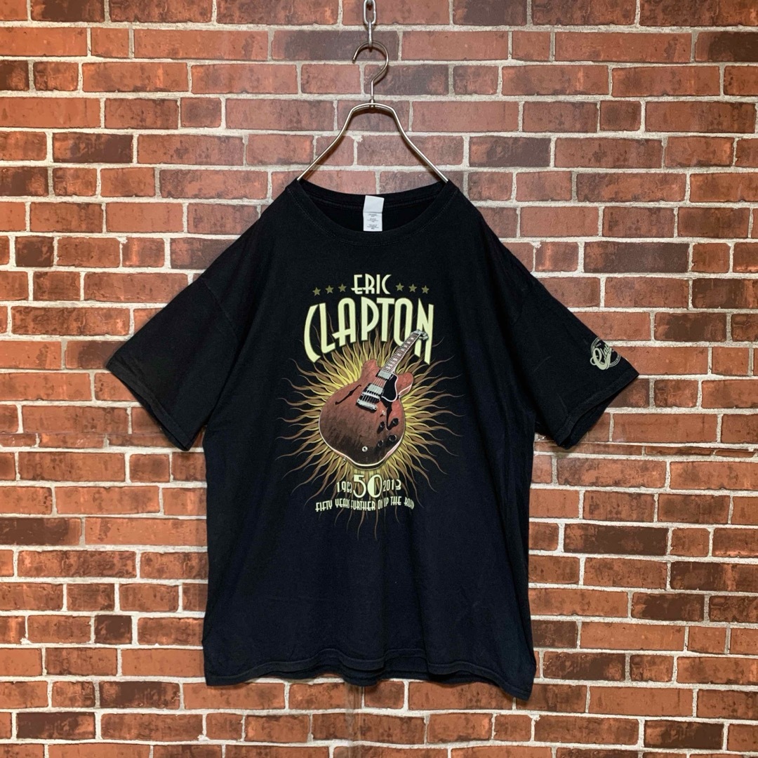 MUSIC TEE(ミュージックティー)の【希少】エリッククラプトン★ERIC CLAPTON☆50周年★バンドTシャツ メンズのトップス(Tシャツ/カットソー(半袖/袖なし))の商品写真