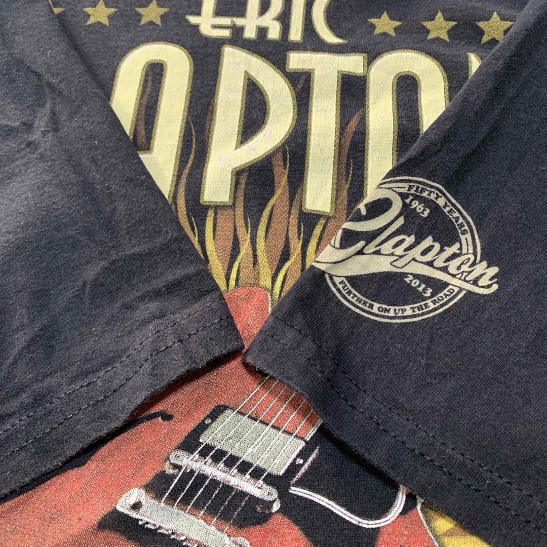 MUSIC TEE(ミュージックティー)の【希少】エリッククラプトン★ERIC CLAPTON☆50周年★バンドTシャツ メンズのトップス(Tシャツ/カットソー(半袖/袖なし))の商品写真