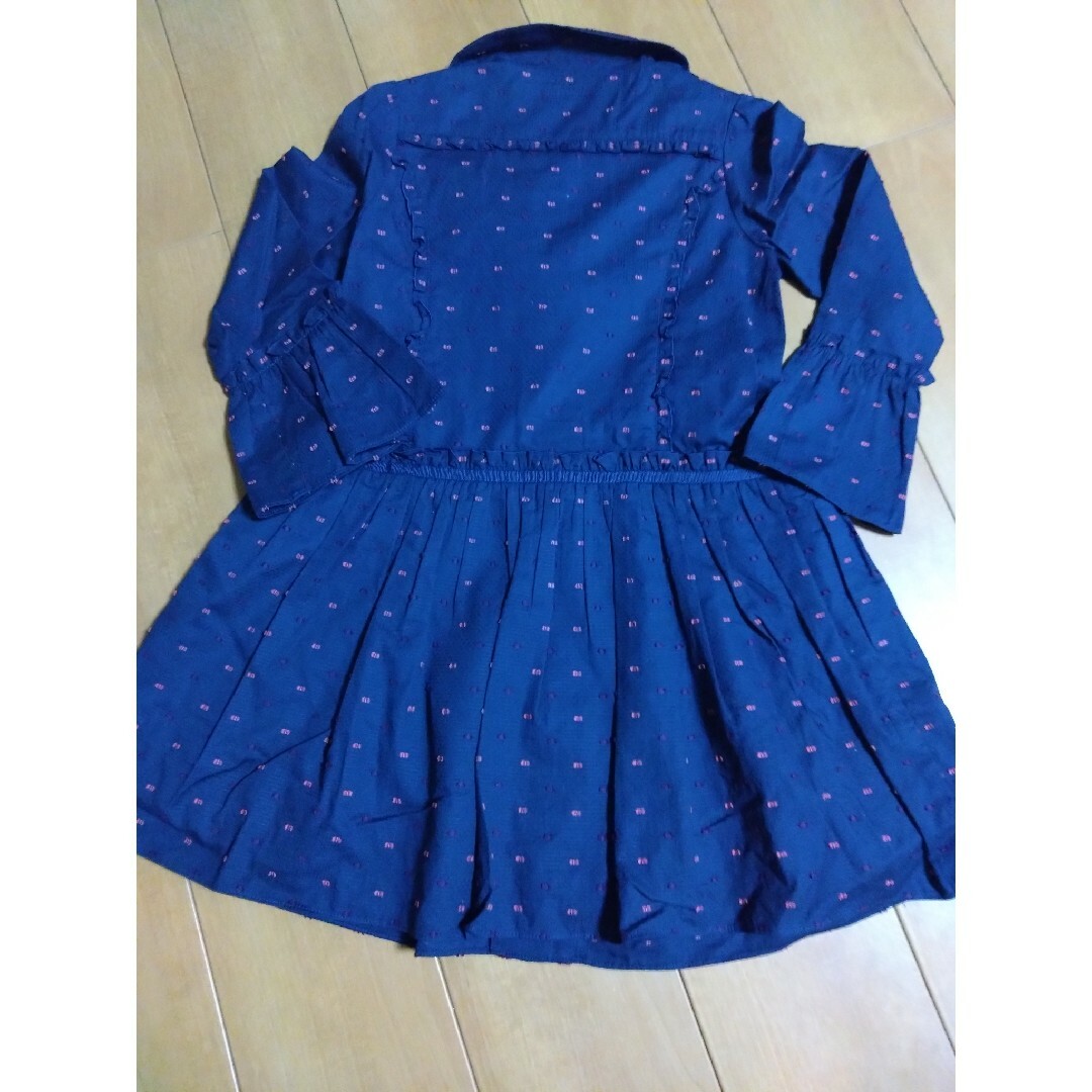 TOCCA(トッカ)のトッカ　130 ワンピース　シャツワンピ　美品 キッズ/ベビー/マタニティのキッズ服女の子用(90cm~)(ワンピース)の商品写真