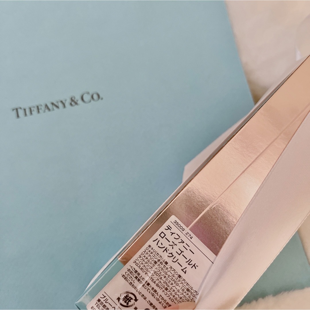 Tiffany & Co.(ティファニー)の【ギフト包装】TIFFANY＆Co.ティファニー ローズゴールド ハンドクリーム コスメ/美容のボディケア(ハンドクリーム)の商品写真