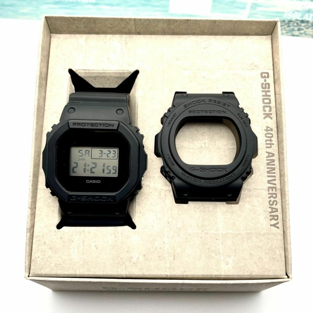 CASIO(カシオ)の極美品■稼働  カシオ G-SHOCK 40周年記念モデル デジタルユニセックス メンズの時計(腕時計(デジタル))の商品写真