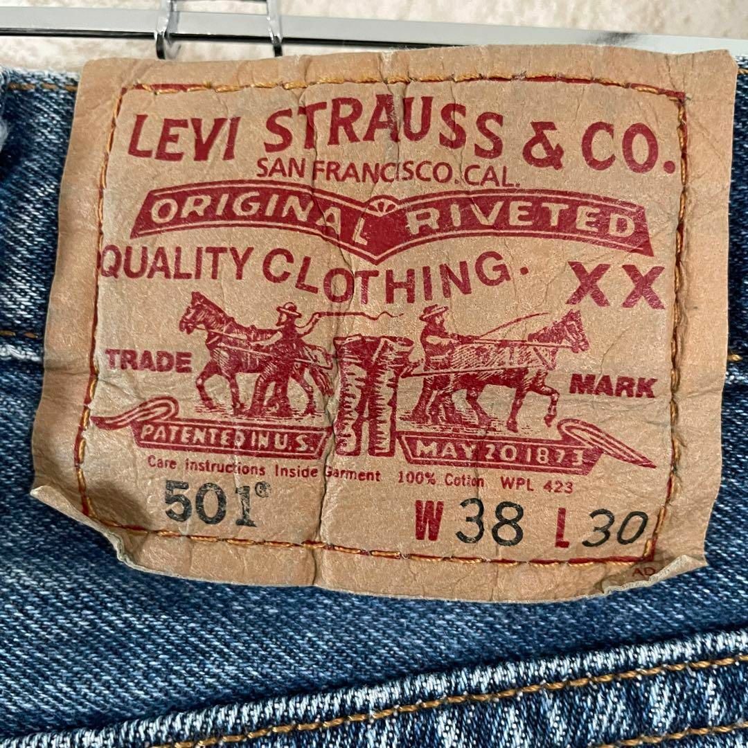 Levi's(リーバイス)のリーバイス デニム 501xx ブルー 38×30 メンズのパンツ(デニム/ジーンズ)の商品写真