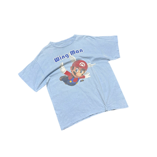 任天堂 - 00s SUPER MARIO "Wing man" Tシャツ スーパーマリオ 