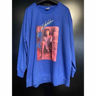 激レア 映画 FLASHDANCE ロンTシャツ XL フラッシュダンス(Tシャツ/カットソー(七分/長袖))