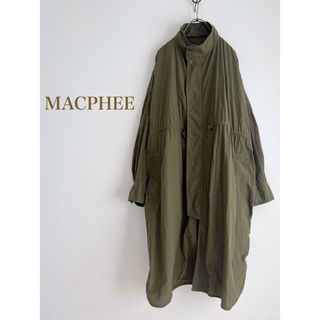 MACPHEE ナイロンタフタ フィールドコート