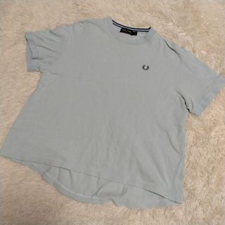 フレッドペリー(FRED PERRY)のFred Perry× Ray BEAMS 別注 オーバーサイズTシャツ 水色(Tシャツ(半袖/袖なし))