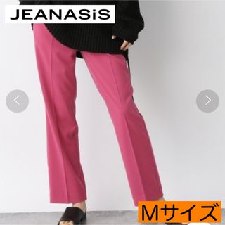 ジーナシス(JEANASIS)の《JEANASIS》ストレッチカラースラックスパンツ パンツ ピンク Mサイズ(カジュアルパンツ)