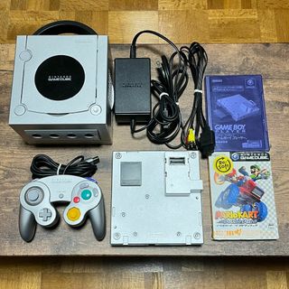 ニンテンドーゲームキューブ(ニンテンドーゲームキューブ)のゲームキューブ　GAMECUBE　ゲームボーイプレーヤー　本体　動作品　②(家庭用ゲーム機本体)