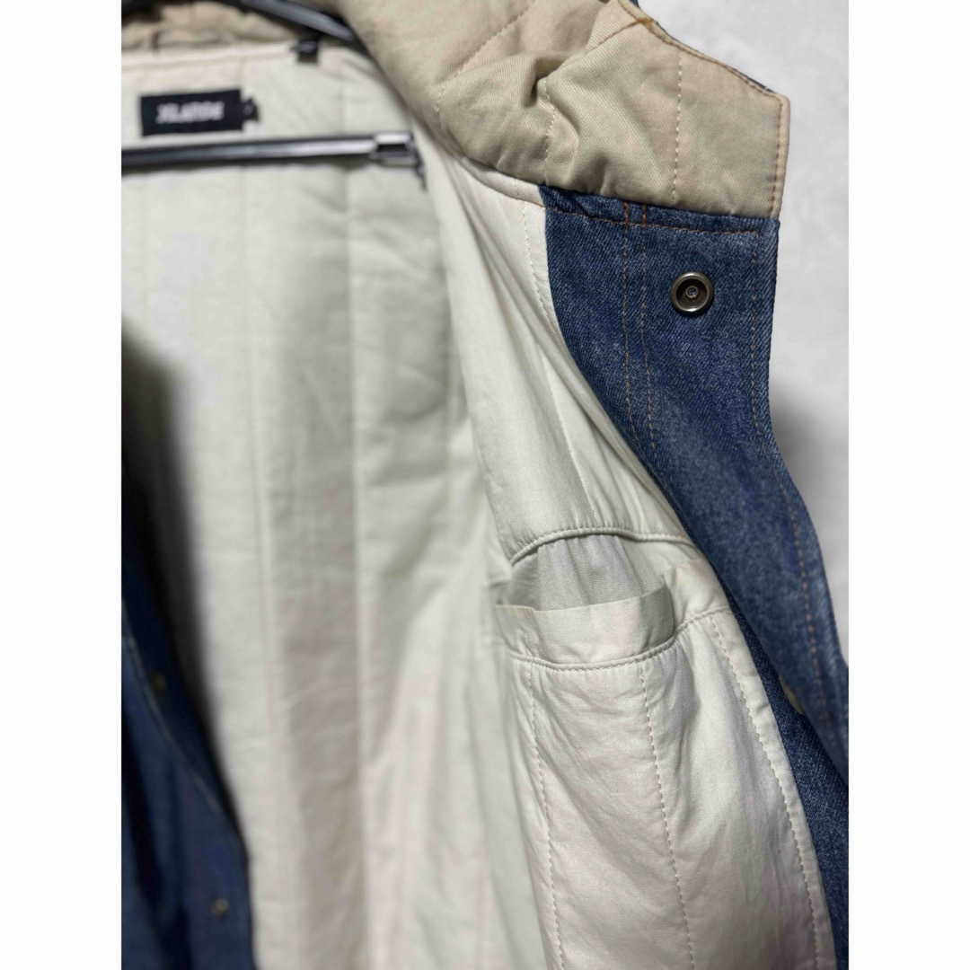 XLARGE(エクストララージ)のXLARGE DENIM JACKET フードデニムジャケット メンズのジャケット/アウター(Gジャン/デニムジャケット)の商品写真