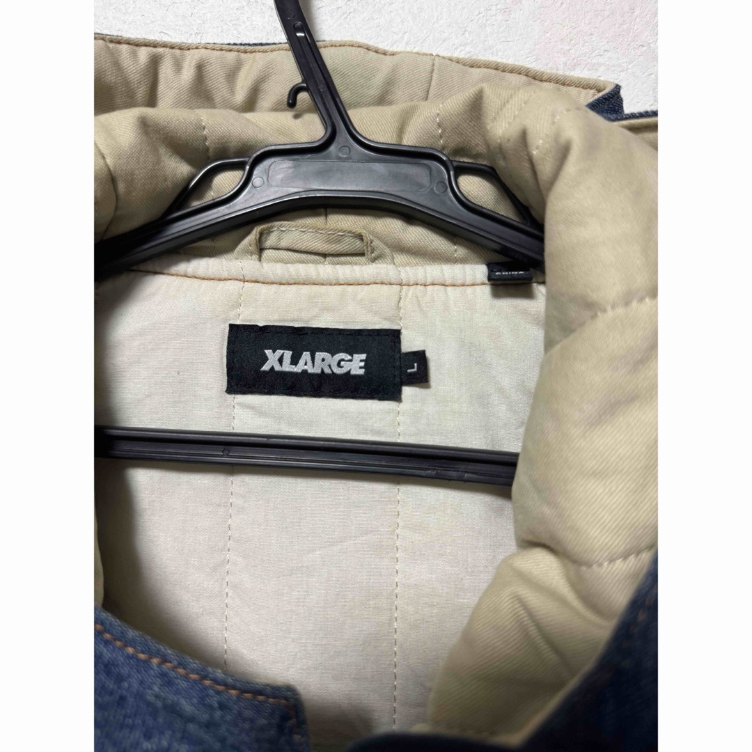 XLARGE(エクストララージ)のXLARGE DENIM JACKET フードデニムジャケット メンズのジャケット/アウター(Gジャン/デニムジャケット)の商品写真