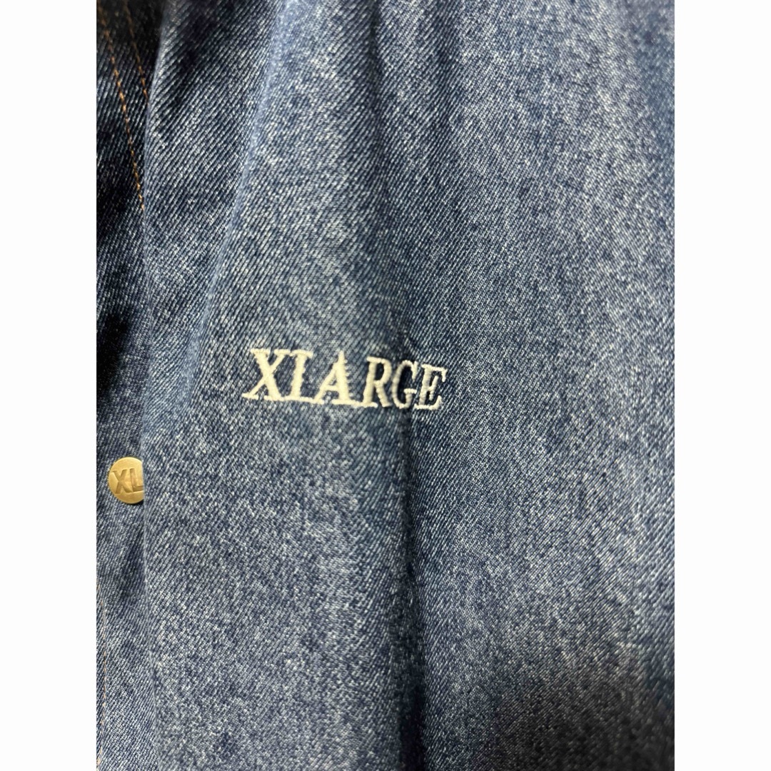 XLARGE(エクストララージ)のXLARGE DENIM JACKET フードデニムジャケット メンズのジャケット/アウター(Gジャン/デニムジャケット)の商品写真