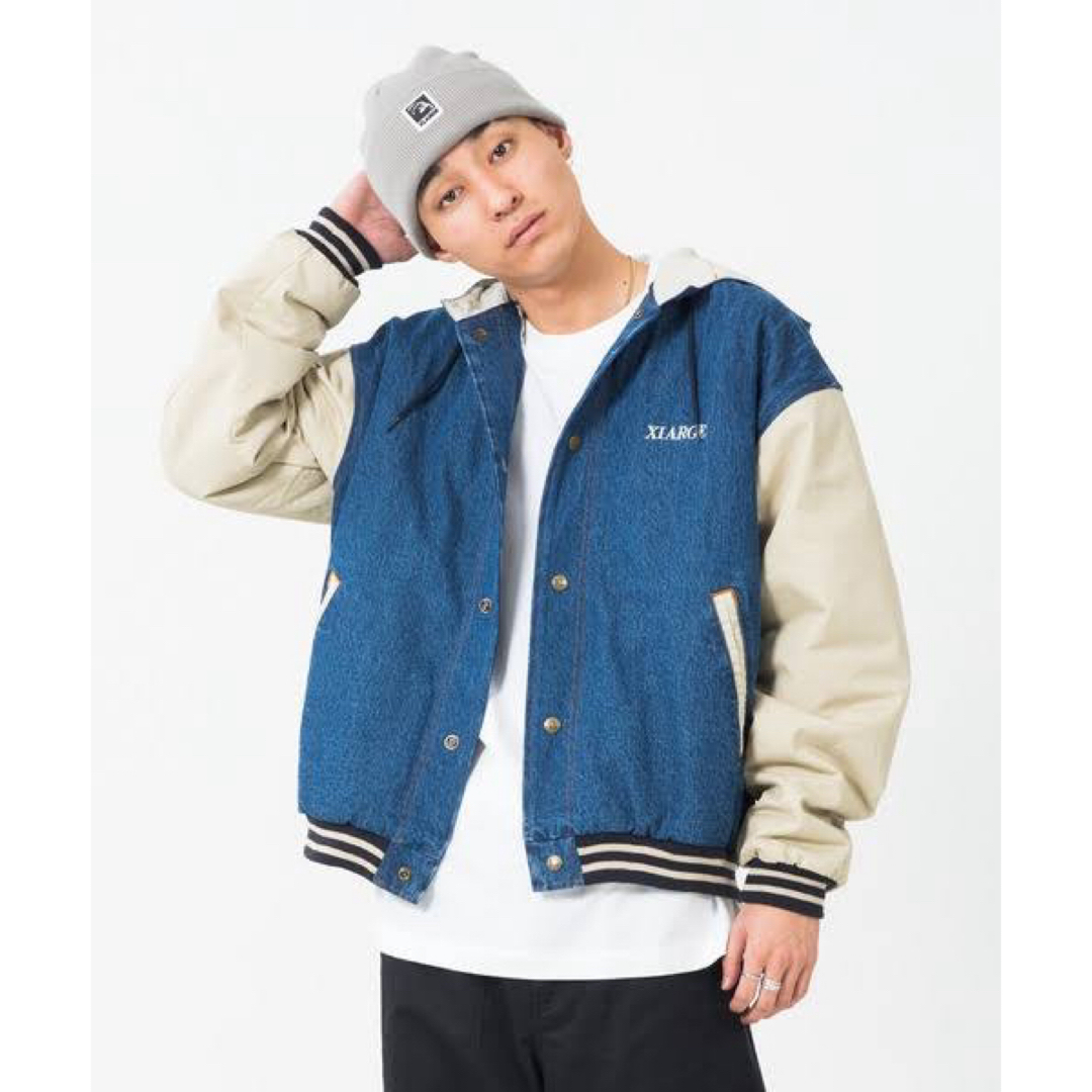 XLARGE(エクストララージ)のXLARGE DENIM JACKET フードデニムジャケット メンズのジャケット/アウター(Gジャン/デニムジャケット)の商品写真