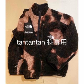 シュプリーム(Supreme)のSUPREME NORTHFACE BLEACHED DENIM(ブルゾン)