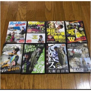 釣り　中古DVD 8本(その他)