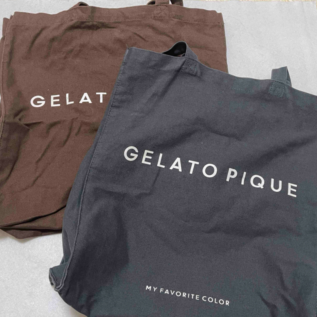 gelato pique(ジェラートピケ)のジェラートピケ トートバッグ　二点セット レディースのバッグ(トートバッグ)の商品写真