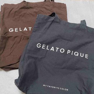 gelato pique - ジェラートピケ トートバッグ　二点セット