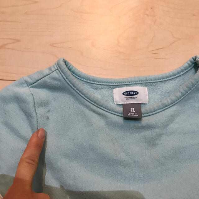 Old Navy(オールドネイビー)のOLD NAVY トレーナー 95 キッズ/ベビー/マタニティのキッズ服女の子用(90cm~)(Tシャツ/カットソー)の商品写真