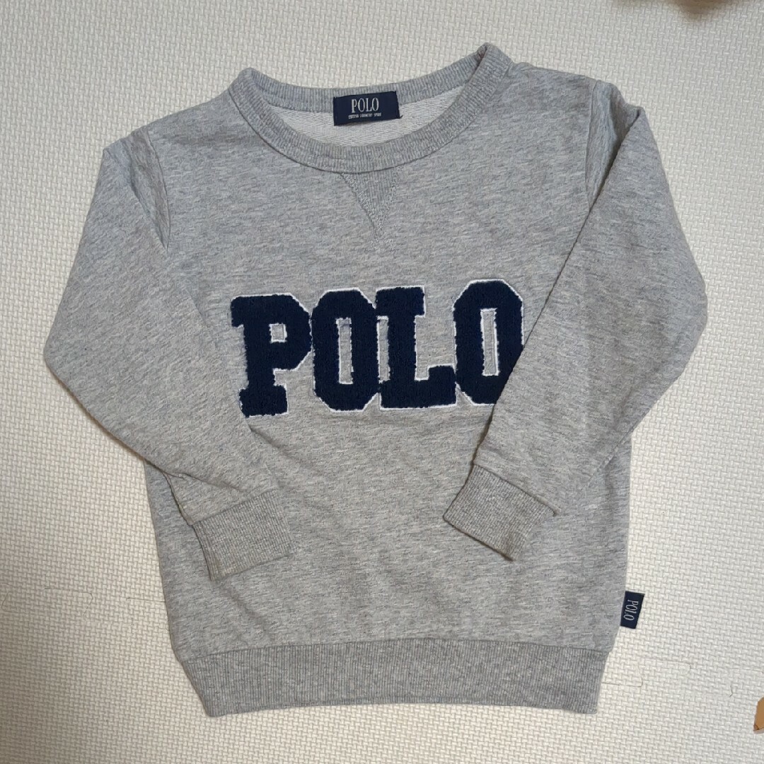 POLO トレーナー　100 キッズ/ベビー/マタニティのキッズ服男の子用(90cm~)(Tシャツ/カットソー)の商品写真