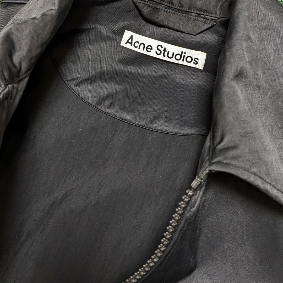 Acne Studios(アクネストゥディオズ)のAcne Studios(Acne) ジャケット  ブラック メンズのジャケット/アウター(ナイロンジャケット)の商品写真