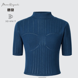 mame - mame kurogouchi UNIQLO 3Dノースリーブセーターの通販 by えむ