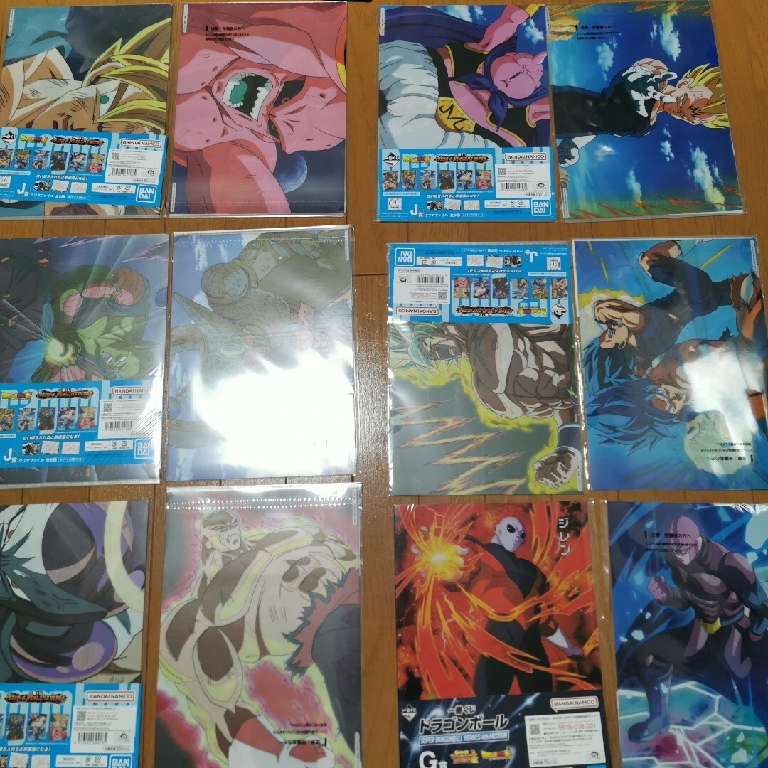 ドラゴンボール クリアファイル 新品 ５点選んで下さい ５点10枚で1300円 エンタメ/ホビーのアニメグッズ(クリアファイル)の商品写真