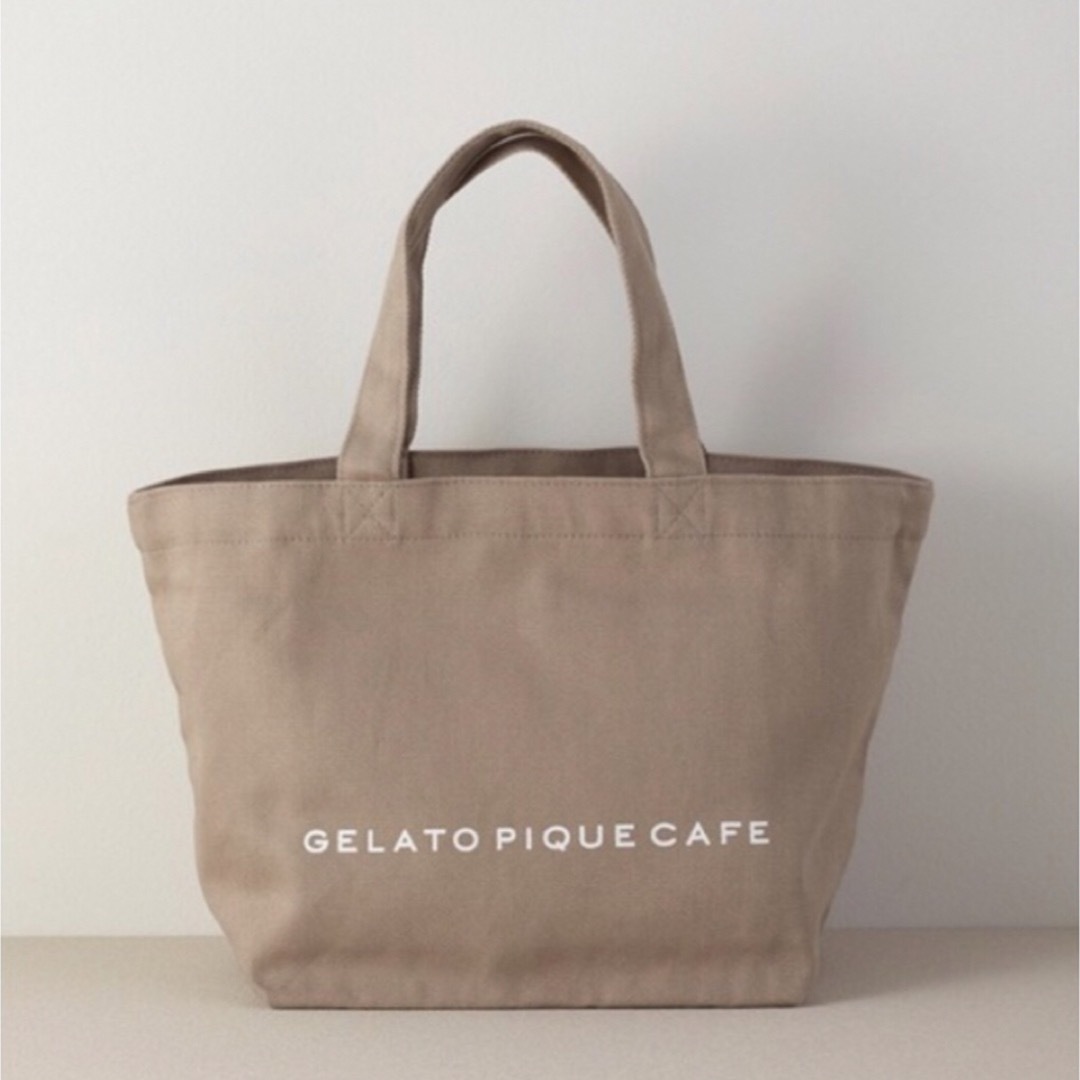 gelato pique(ジェラートピケ)のジェラートピケ【gelato pique cafe】キャンバスバッグ・ベア柄 レディースのバッグ(トートバッグ)の商品写真