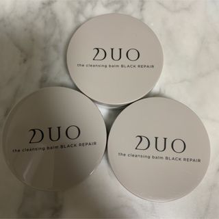 デュオ(DUO)の新品未開封　ミニ DUO デュオ ザクレンジングバームブラックリペア20g 3個(クレンジング/メイク落とし)