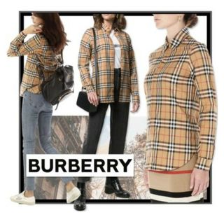 バーバリー(BURBERRY)のBURBERRY チェックコットンシャツ(シャツ/ブラウス(長袖/七分))